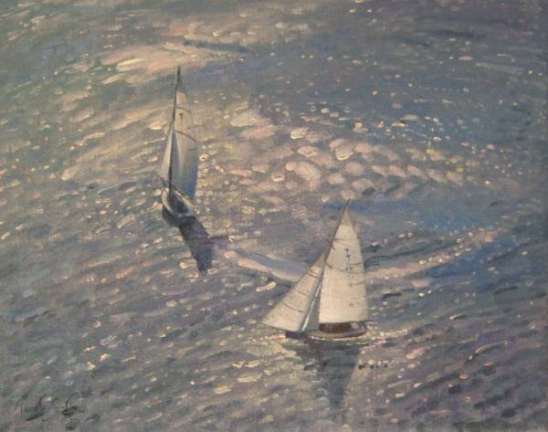 - Oil on Canvas, Painting by Timothy Easton, measuring 20 x 25 cm (H x W) framed at 30 x 35 cm £695